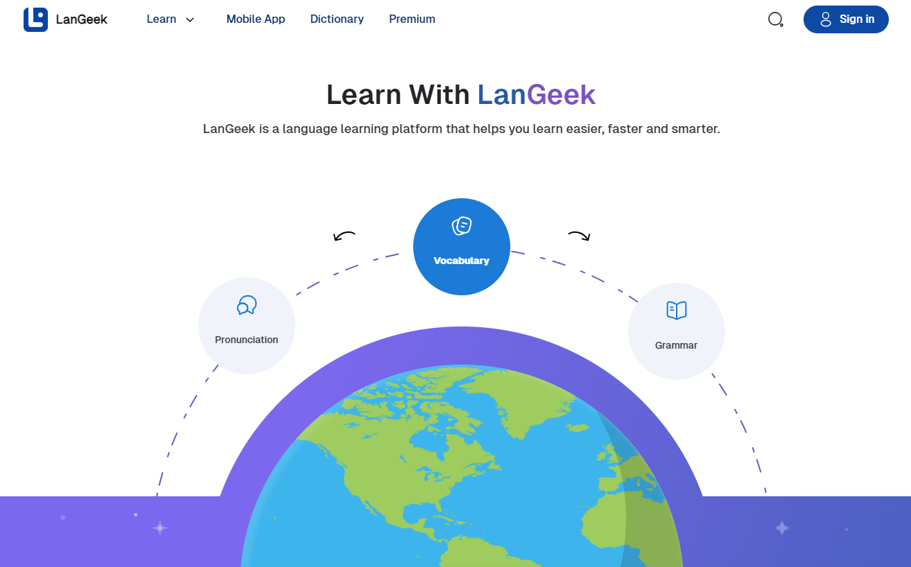 Learn with LanGeek