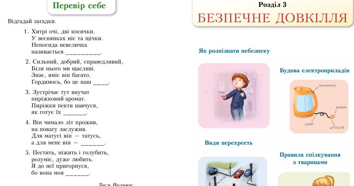 Основи здоров'я, 4 клас - українською